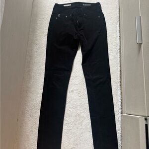 AG Adriano Goldschmied Black Super Skinny Jeans